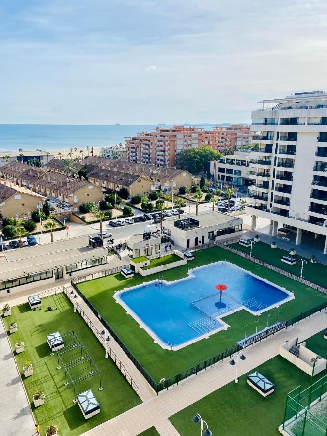 شقة Patacona Premium Penthouse Sea Views & Barbecue فالنسيا المظهر الخارجي الصورة
