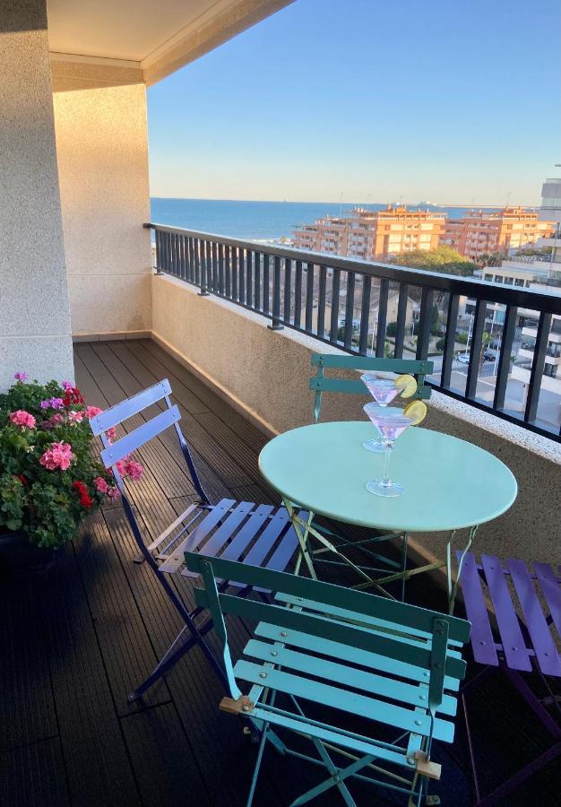 شقة Patacona Premium Penthouse Sea Views & Barbecue فالنسيا المظهر الخارجي الصورة